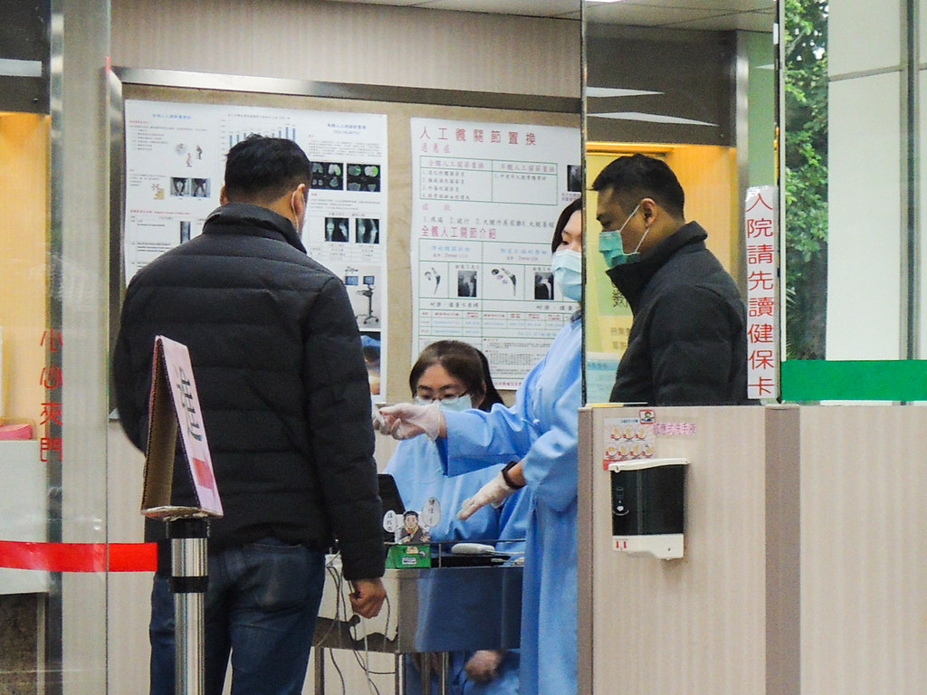 疫情下的醫護人員